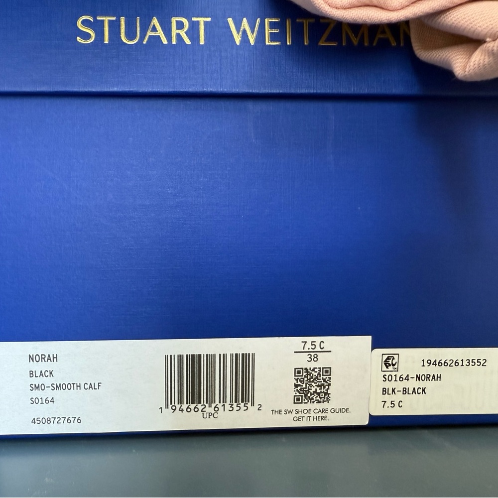 Stuart Weitzman Black Ankle Boots - Picture 4 of 4